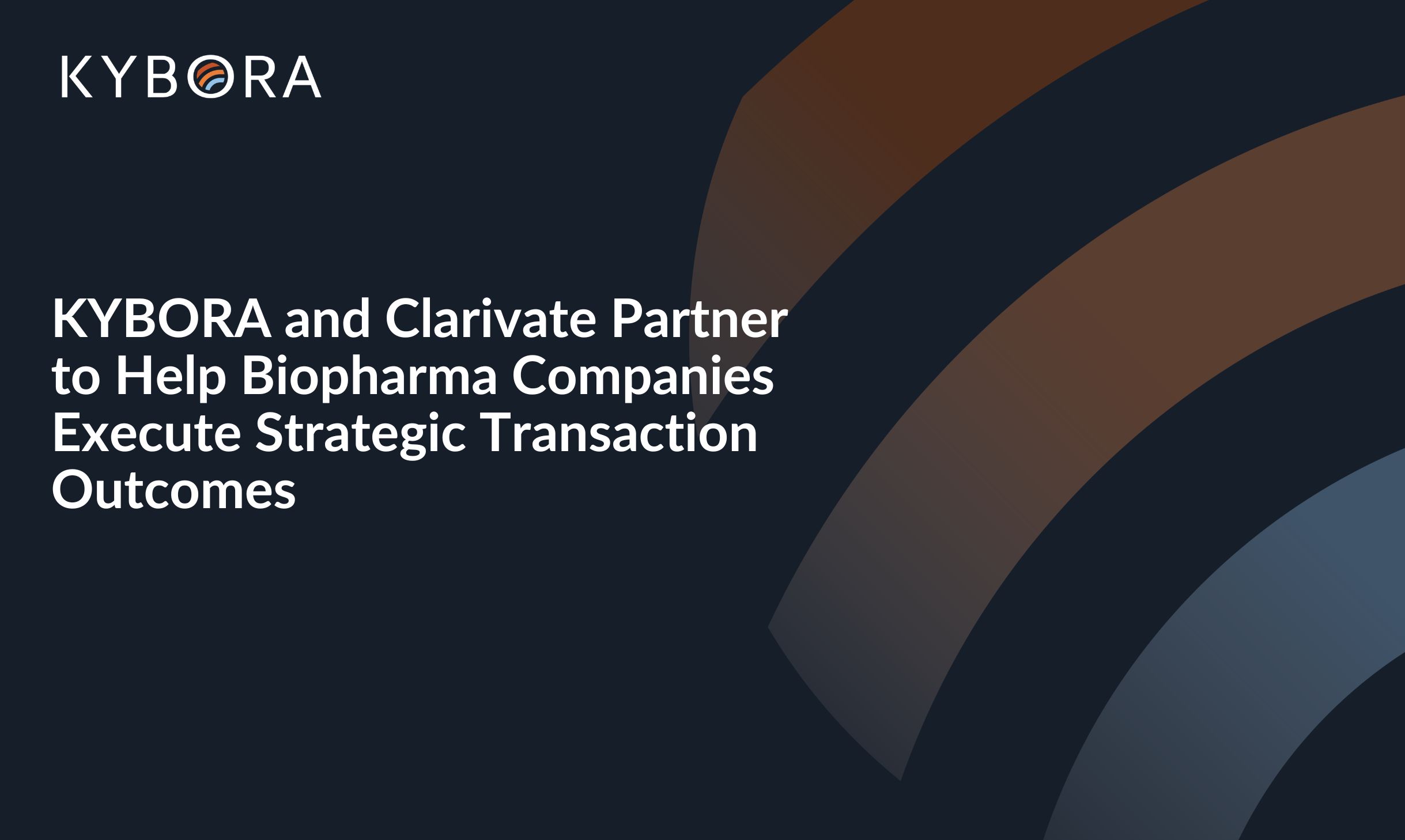 KYBORA and Clarivate Partnership